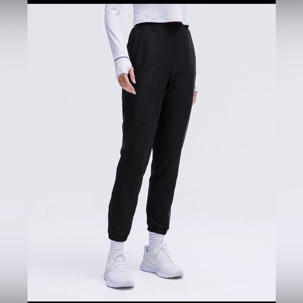 Lululemon FLEECE Adapted State High-Rise Jogger Full Length 28”, Black, 12